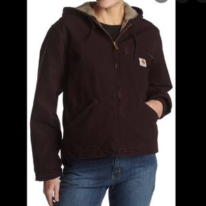 Carhartt Sherpa Lined Hooded Jacket S